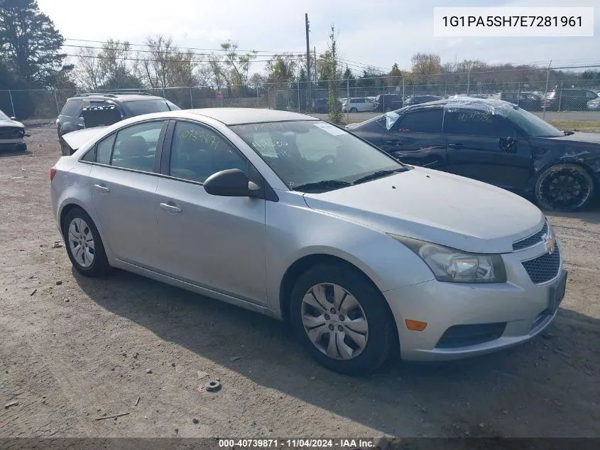 2014 Chevrolet Cruze Ls Auto VIN: 1G1PA5SH7E7281961 Lot: 40739871