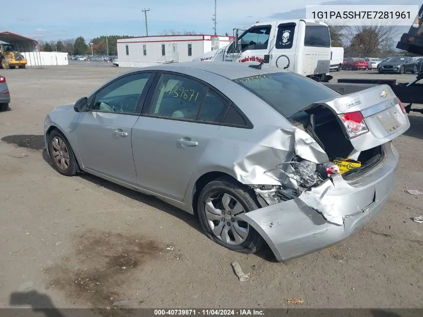 2014 Chevrolet Cruze Ls Auto VIN: 1G1PA5SH7E7281961 Lot: 40739871