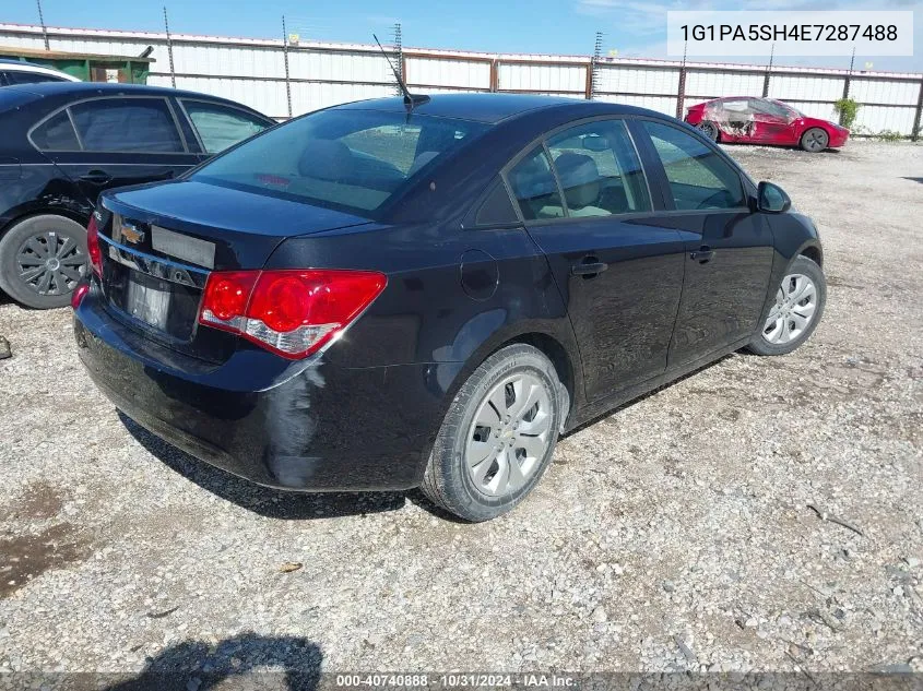 2014 Chevrolet Cruze Ls Auto VIN: 1G1PA5SH4E7287488 Lot: 40740888