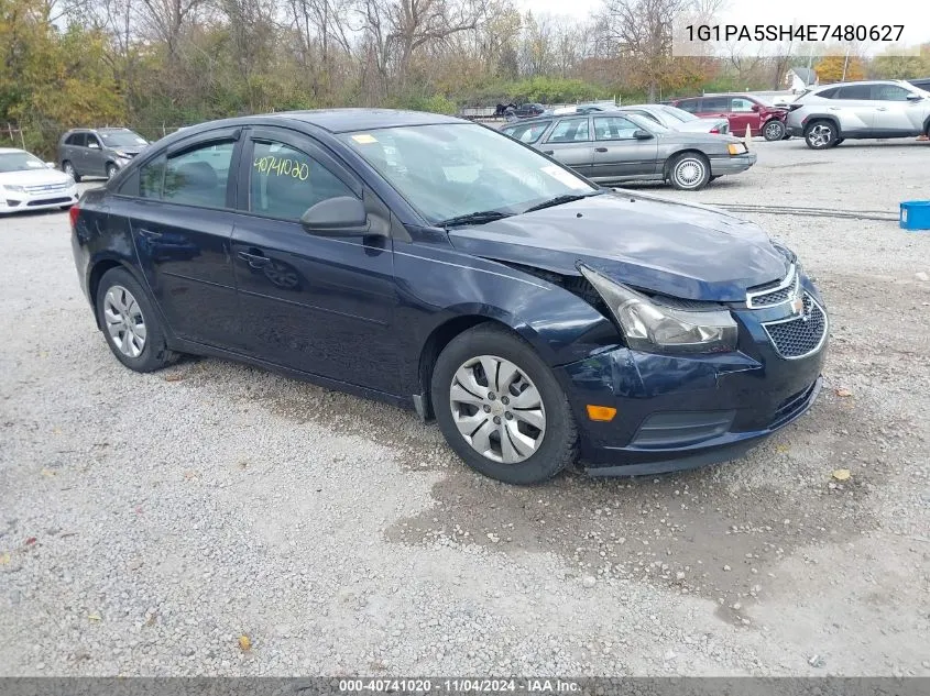 2014 Chevrolet Cruze Ls Auto VIN: 1G1PA5SH4E7480627 Lot: 40741020