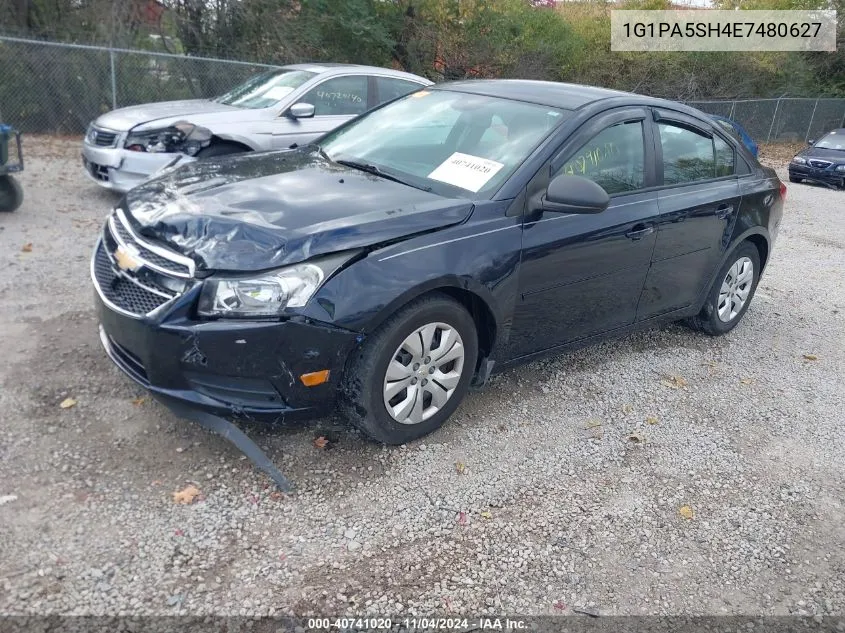 2014 Chevrolet Cruze Ls Auto VIN: 1G1PA5SH4E7480627 Lot: 40741020