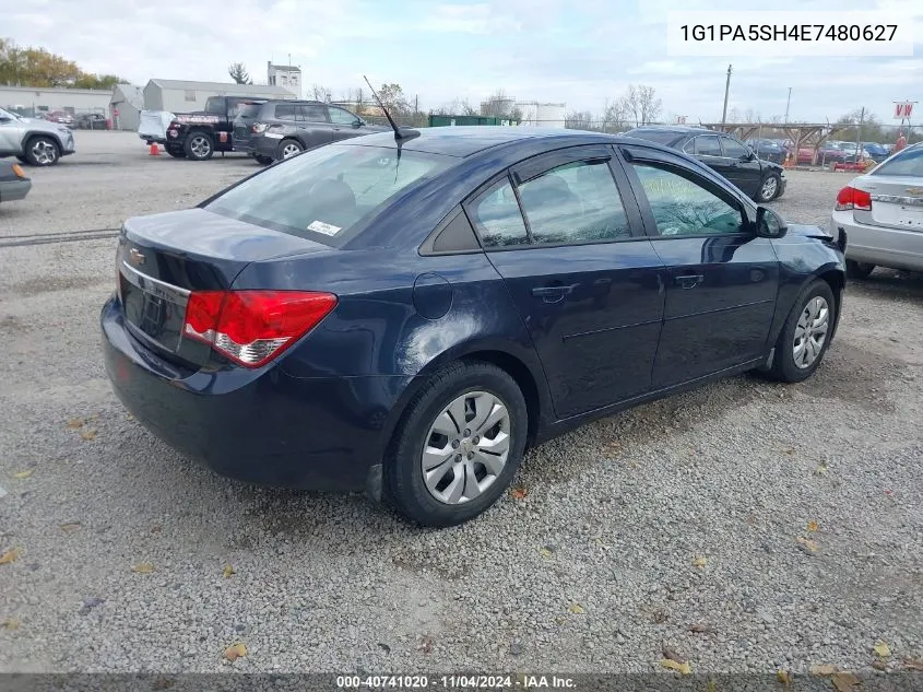 2014 Chevrolet Cruze Ls Auto VIN: 1G1PA5SH4E7480627 Lot: 40741020