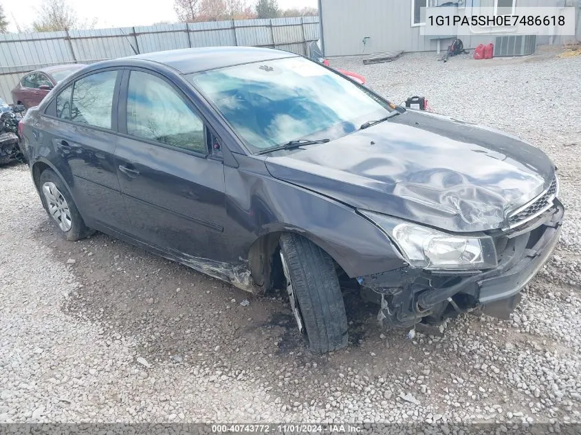 2014 Chevrolet Cruze Ls Auto VIN: 1G1PA5SH0E7486618 Lot: 40743772