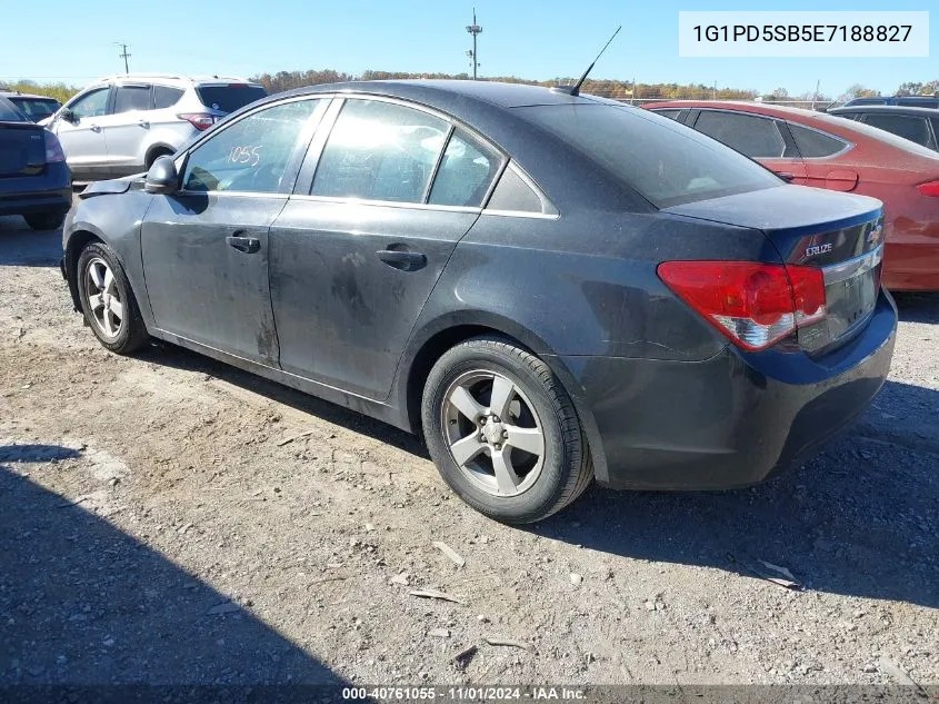 2014 Chevrolet Cruze 1Lt Manual VIN: 1G1PD5SB5E7188827 Lot: 40761055