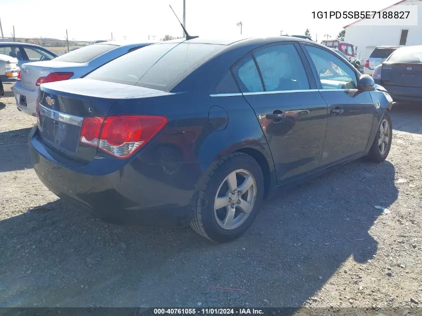 2014 Chevrolet Cruze 1Lt Manual VIN: 1G1PD5SB5E7188827 Lot: 40761055