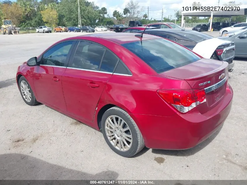 2014 Chevrolet Cruze Eco Auto VIN: 1G1PH5SB2E7402970 Lot: 40761247