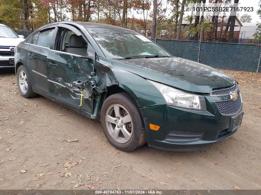 2014 Chevrolet Cruze 1Lt Auto VIN: 1G1PC5SB2E7167923 Lot: 40784783