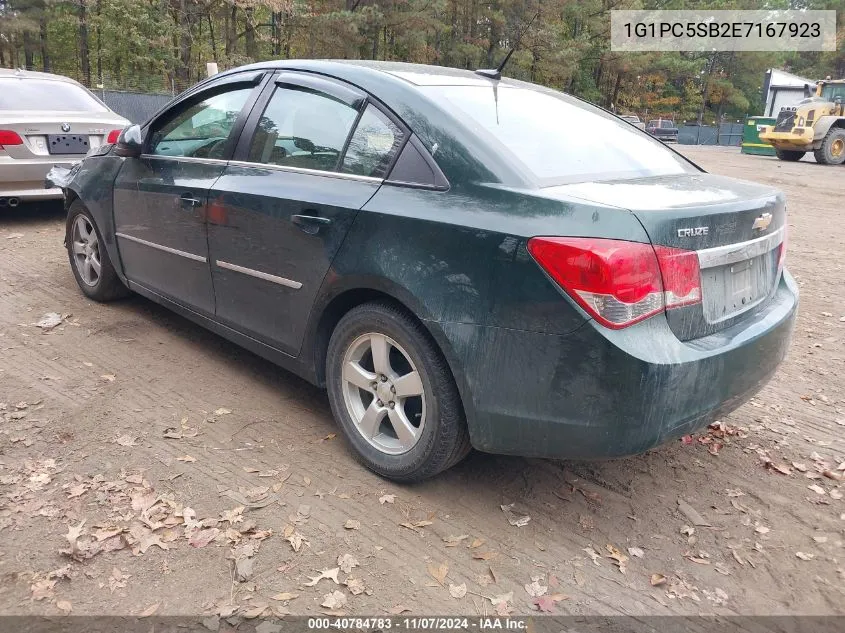 2014 Chevrolet Cruze 1Lt Auto VIN: 1G1PC5SB2E7167923 Lot: 40784783