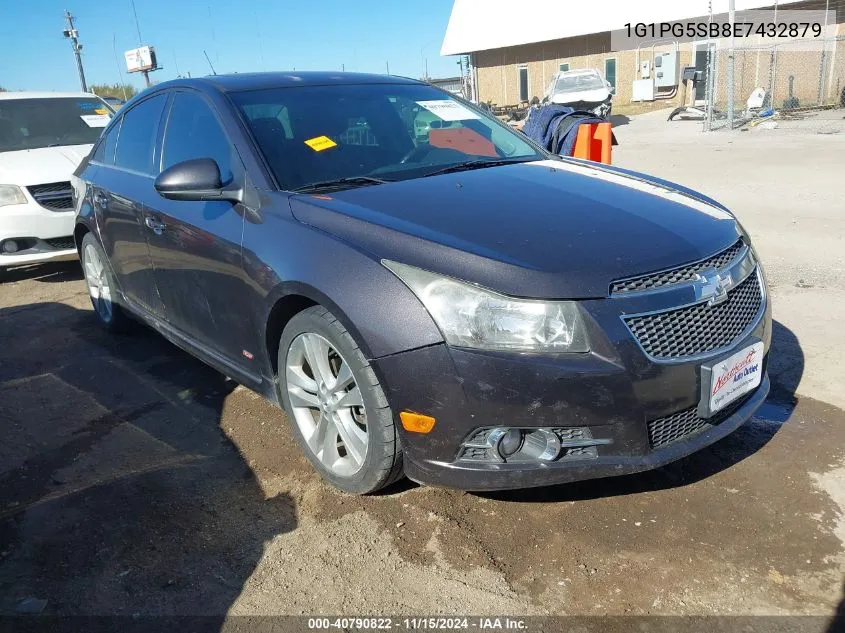 2014 Chevrolet Cruze Ltz VIN: 1G1PG5SB8E7432879 Lot: 40790822