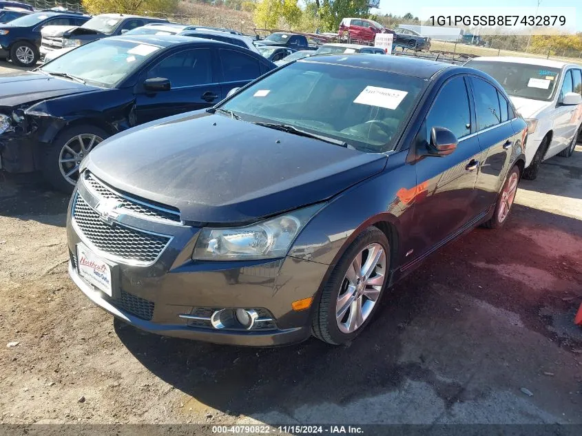 2014 Chevrolet Cruze Ltz VIN: 1G1PG5SB8E7432879 Lot: 40790822