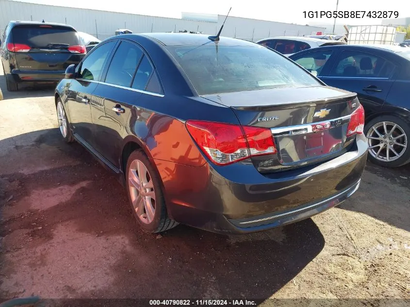 2014 Chevrolet Cruze Ltz VIN: 1G1PG5SB8E7432879 Lot: 40790822