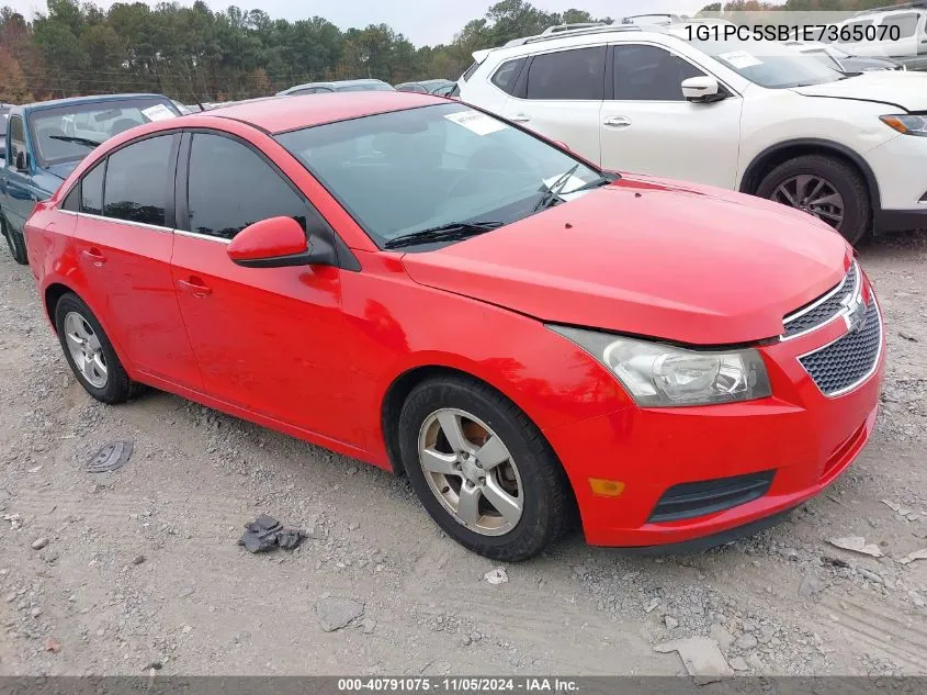 1G1PC5SB1E7365070 2014 Chevrolet Cruze 1Lt Auto