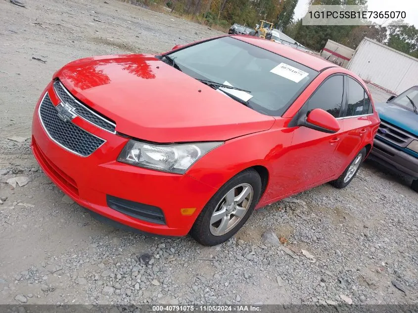 1G1PC5SB1E7365070 2014 Chevrolet Cruze 1Lt Auto