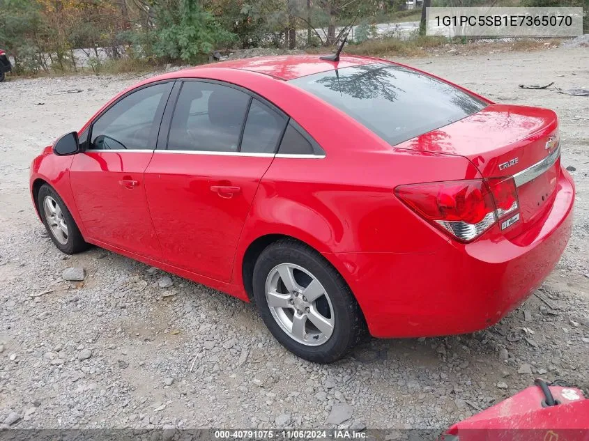 1G1PC5SB1E7365070 2014 Chevrolet Cruze 1Lt Auto