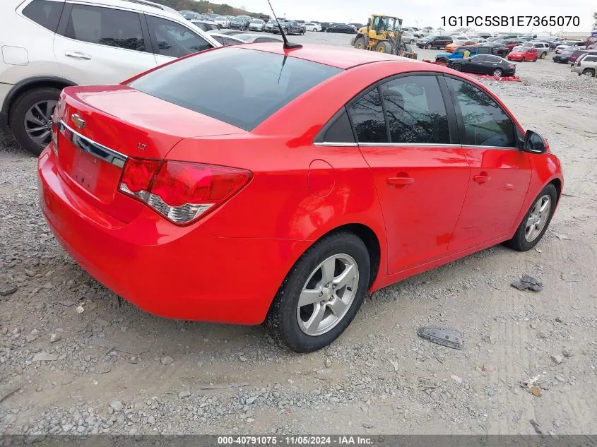 1G1PC5SB1E7365070 2014 Chevrolet Cruze 1Lt Auto