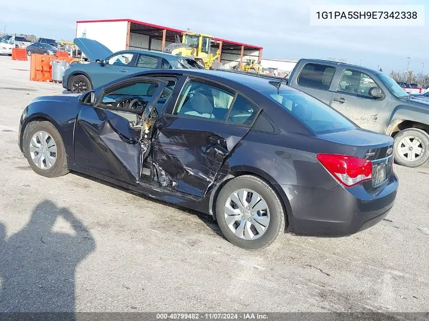 2014 Chevrolet Cruze Ls Auto VIN: 1G1PA5SH9E7342338 Lot: 40799482