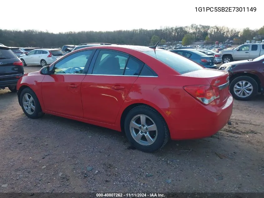 2014 Chevrolet Cruze 1Lt Auto VIN: 1G1PC5SB2E7301149 Lot: 40807262