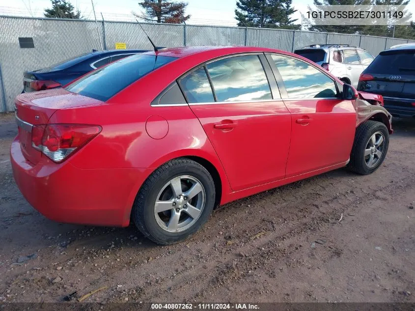 2014 Chevrolet Cruze 1Lt Auto VIN: 1G1PC5SB2E7301149 Lot: 40807262