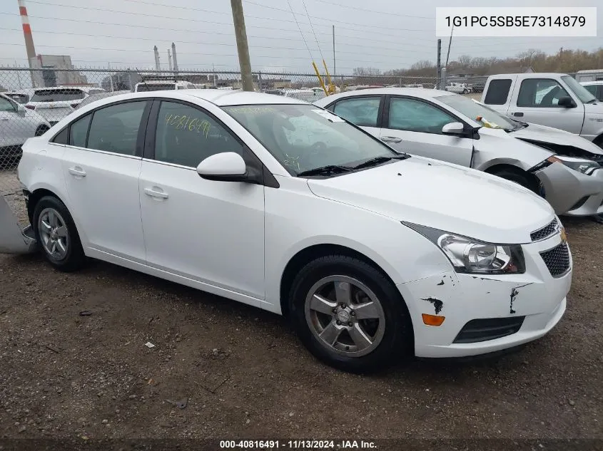 2014 Chevrolet Cruze 1Lt Auto VIN: 1G1PC5SB5E7314879 Lot: 40816491