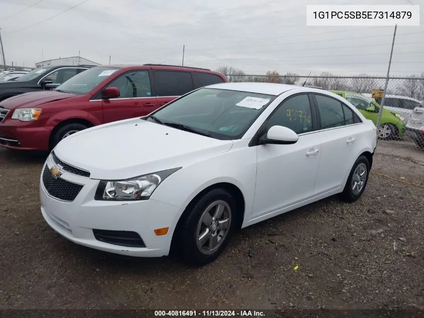 2014 Chevrolet Cruze 1Lt Auto VIN: 1G1PC5SB5E7314879 Lot: 40816491