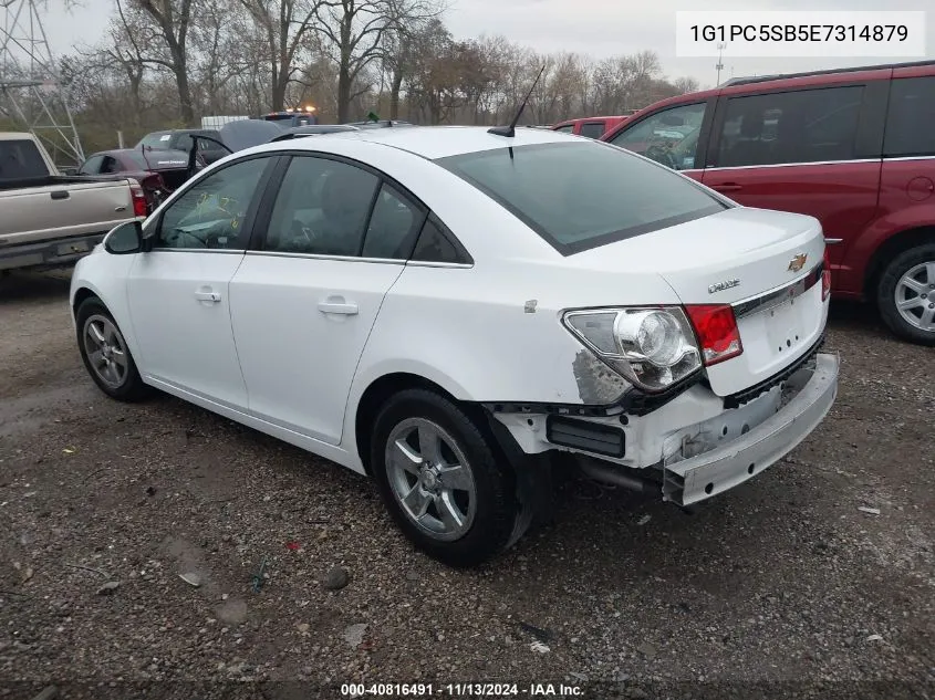 2014 Chevrolet Cruze 1Lt Auto VIN: 1G1PC5SB5E7314879 Lot: 40816491