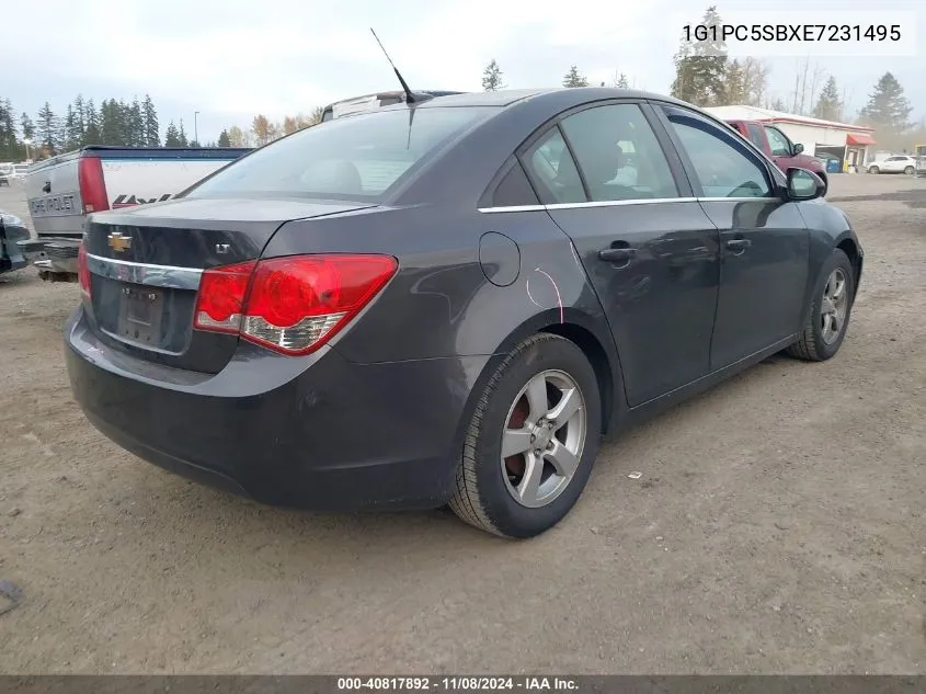 2014 Chevrolet Cruze 1Lt Auto VIN: 1G1PC5SBXE7231495 Lot: 40817892