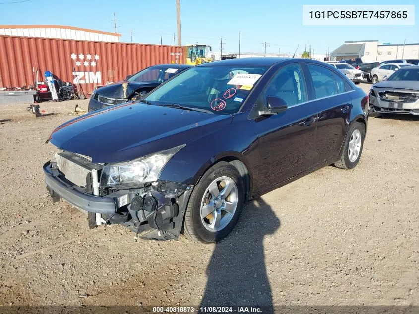 2014 Chevrolet Cruze 1Lt Auto VIN: 1G1PC5SB7E7457865 Lot: 40818873