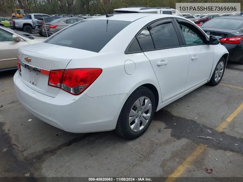 2014 Chevrolet Cruze Ls Auto VIN: 1G1PA5SH5E7369696 Lot: 40820063