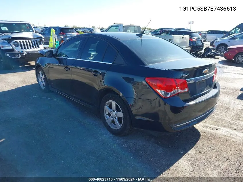 2014 Chevrolet Cruze 1Lt Auto VIN: 1G1PC5SB7E7436613 Lot: 40823710