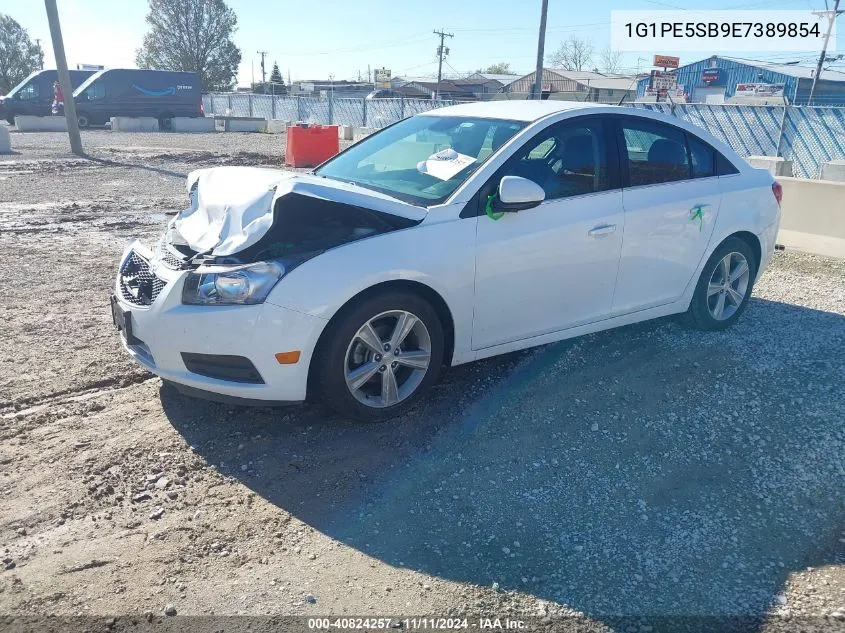 2014 Chevrolet Cruze Lt VIN: 1G1PE5SB9E7389854 Lot: 40824257