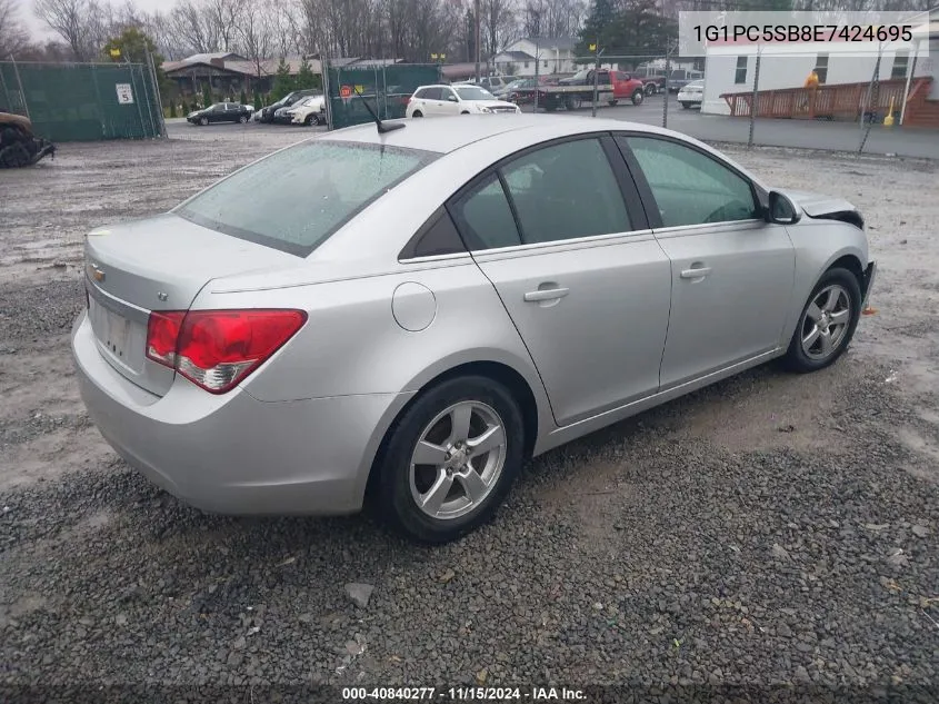 2014 Chevrolet Cruze 1Lt Auto VIN: 1G1PC5SB8E7424695 Lot: 40840277