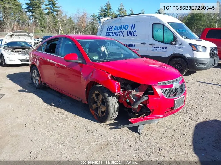 2014 Chevrolet Cruze 1Lt Auto VIN: 1G1PC5SB8E7230345 Lot: 40846271