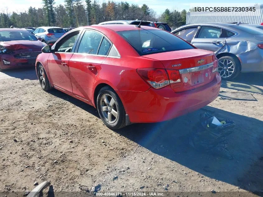 2014 Chevrolet Cruze 1Lt Auto VIN: 1G1PC5SB8E7230345 Lot: 40846271