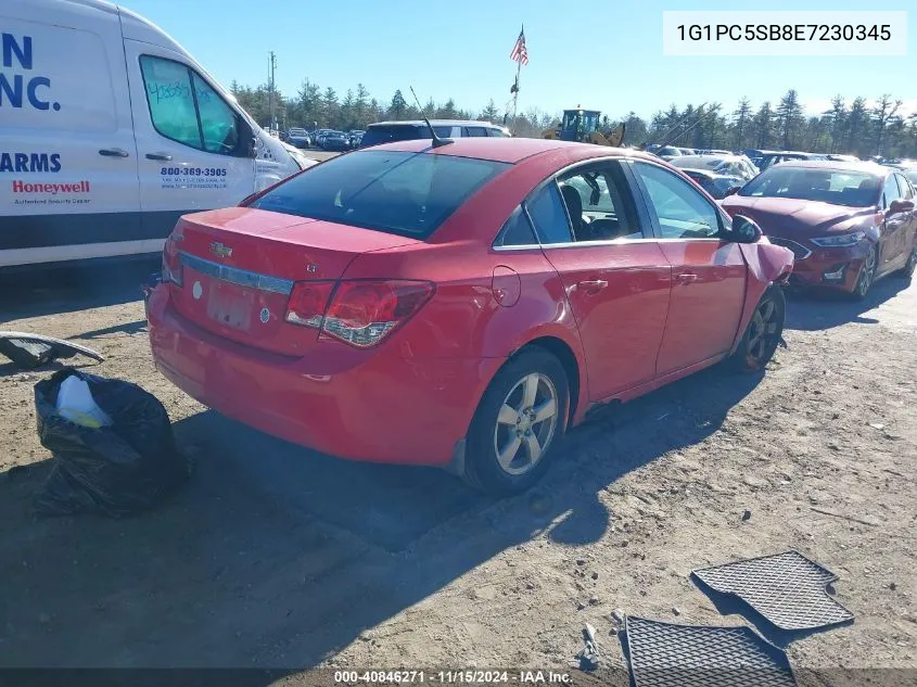 2014 Chevrolet Cruze 1Lt Auto VIN: 1G1PC5SB8E7230345 Lot: 40846271