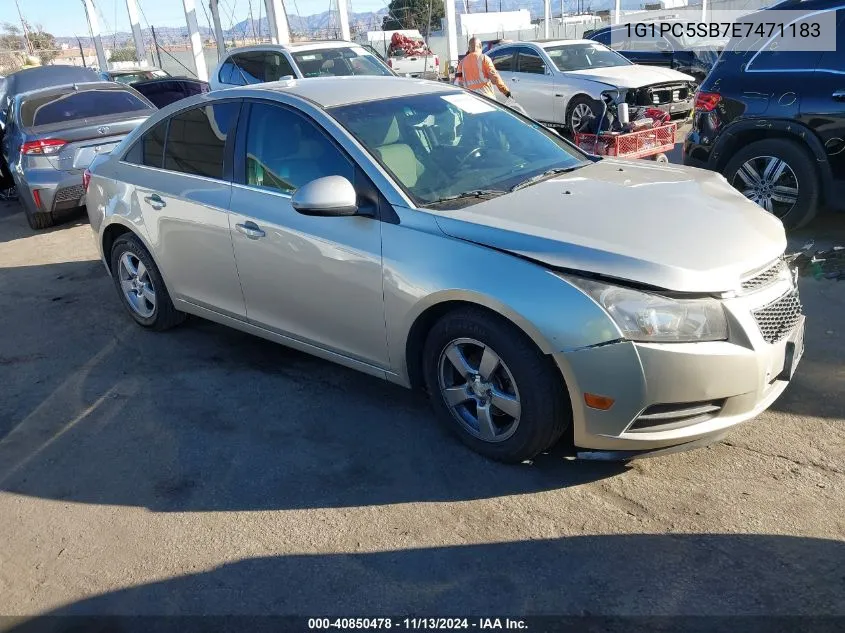 1G1PC5SB7E7471183 2014 Chevrolet Cruze 1Lt Auto