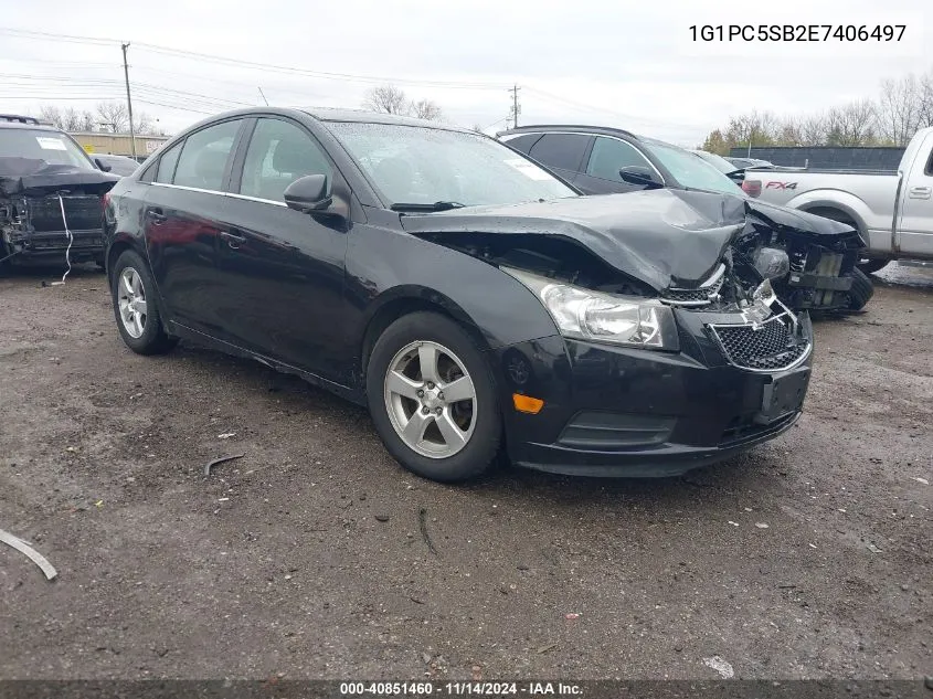 2014 Chevrolet Cruze 1Lt Auto VIN: 1G1PC5SB2E7406497 Lot: 40851460