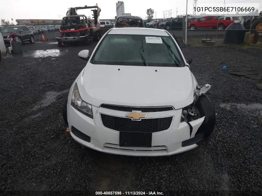 2014 Chevrolet Cruze 1Lt Auto VIN: 1G1PC5SB6E7106669 Lot: 40857598