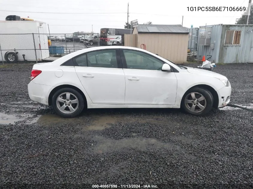 2014 Chevrolet Cruze 1Lt Auto VIN: 1G1PC5SB6E7106669 Lot: 40857598