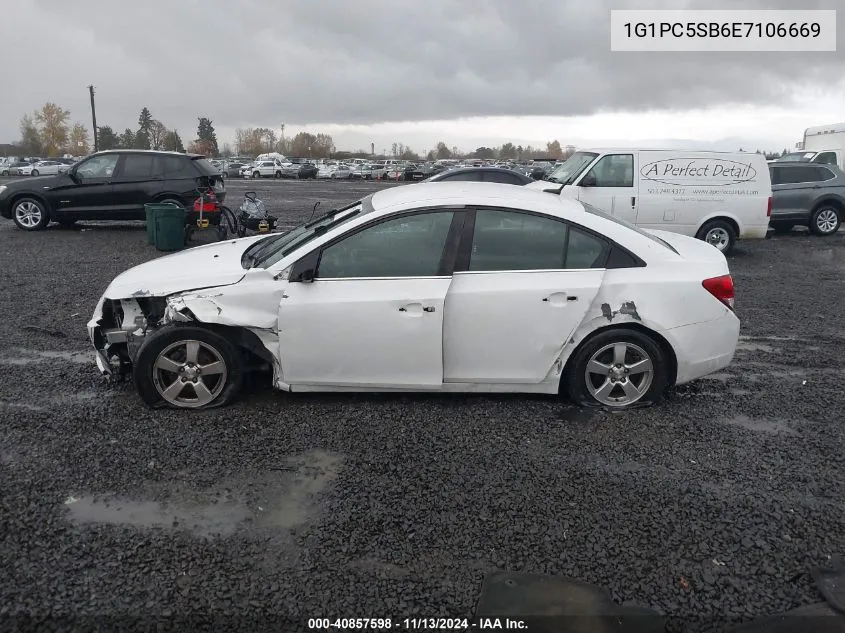 2014 Chevrolet Cruze 1Lt Auto VIN: 1G1PC5SB6E7106669 Lot: 40857598