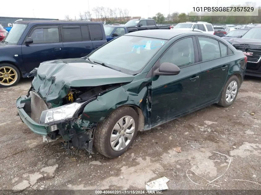 2014 Chevrolet Cruze Ls Manual VIN: 1G1PB5SG8E7357529 Lot: 40860201