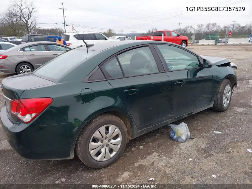 2014 Chevrolet Cruze Ls Manual VIN: 1G1PB5SG8E7357529 Lot: 40860201