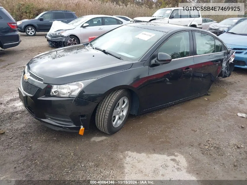 2014 Chevrolet Cruze 1Lt Auto VIN: 1G1PC5SB4E7469925 Lot: 40864346