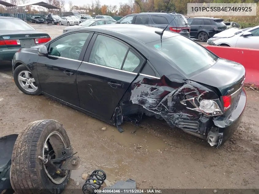 2014 Chevrolet Cruze 1Lt Auto VIN: 1G1PC5SB4E7469925 Lot: 40864346