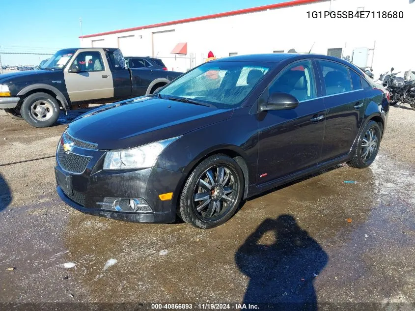 1G1PG5SB4E7118680 2014 Chevrolet Cruze Ltz