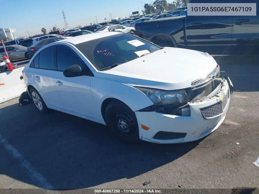 2014 Chevrolet Cruze Ls Auto VIN: 1G1PA5SG6E7467109 Lot: 40867250