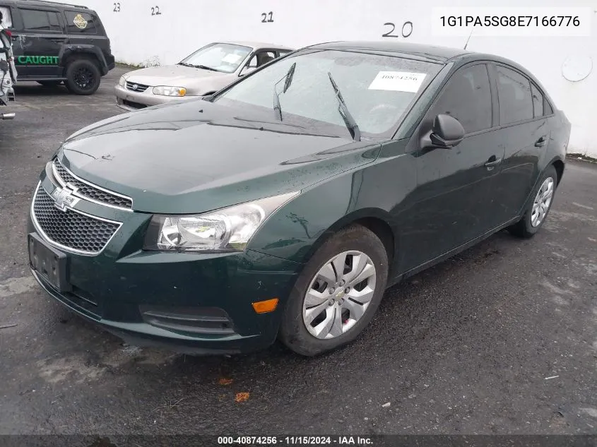 2014 Chevrolet Cruze Ls Auto VIN: 1G1PA5SG8E7166776 Lot: 40874256