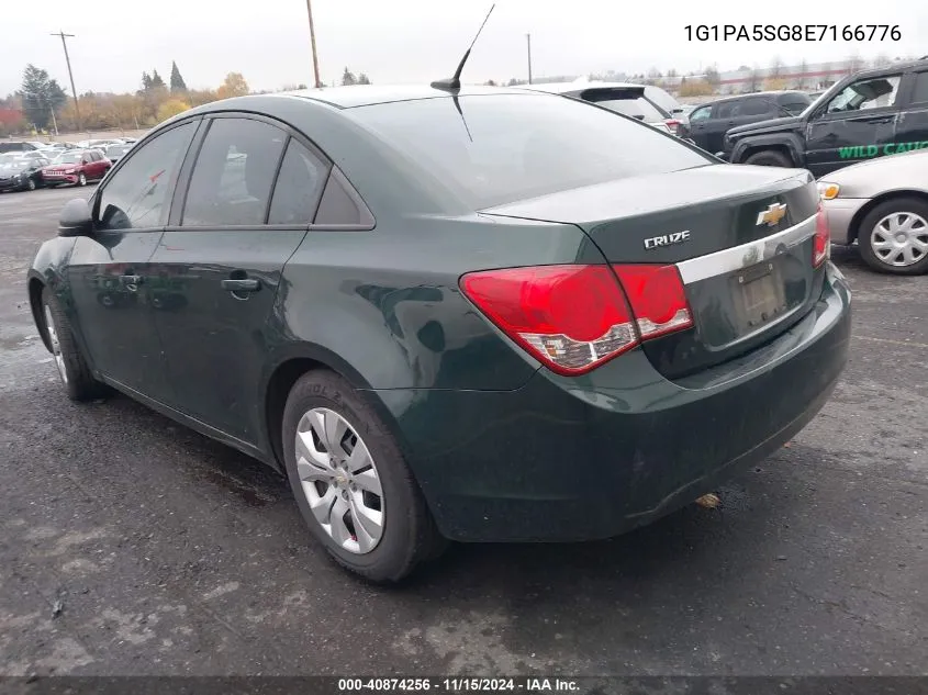 2014 Chevrolet Cruze Ls Auto VIN: 1G1PA5SG8E7166776 Lot: 40874256