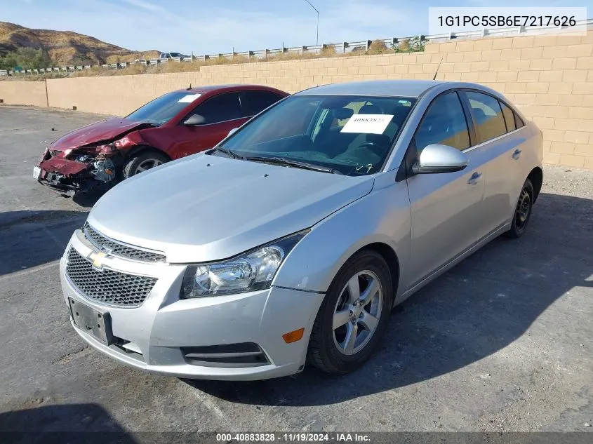 2014 Chevrolet Cruze 1Lt Auto VIN: 1G1PC5SB6E7217626 Lot: 40883828