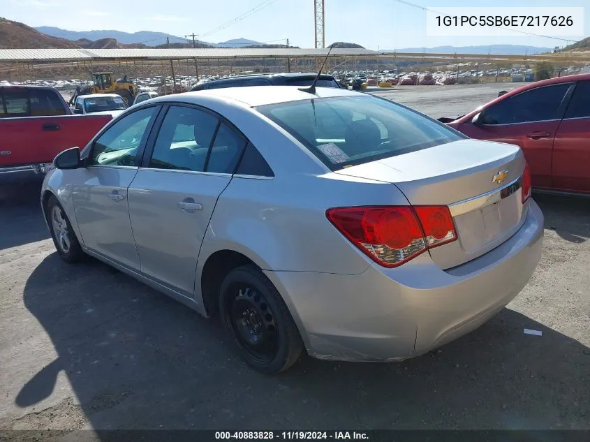 2014 Chevrolet Cruze 1Lt Auto VIN: 1G1PC5SB6E7217626 Lot: 40883828