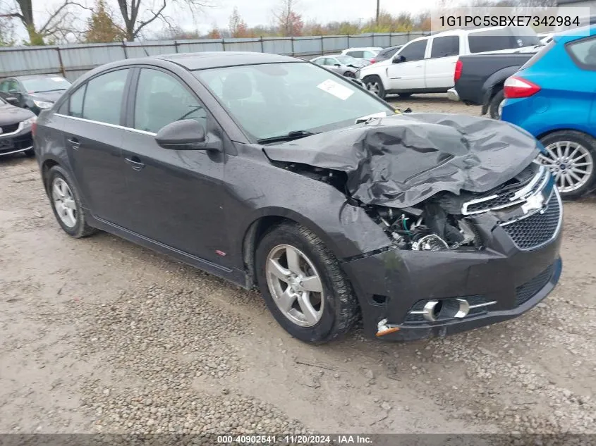 2014 Chevrolet Cruze 1Lt Auto VIN: 1G1PC5SBXE7342984 Lot: 40902541